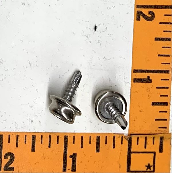 (LS) Steel Snaps Size 24 Stud/Screw Nickel