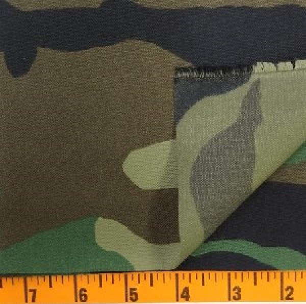 (LS) Supplex Cordura 330 Denier Lightly Coated Woodland Camo-owfinc.com