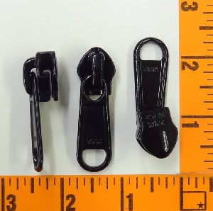 (LS) 10 Racquet Coil Non Lock Single Long Tab Slide In Black