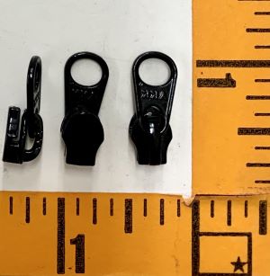 3 Coil non locking Reverse Short Tab Slide