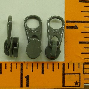 (LS) 4.5 Coil Non Lock Reverse Short Tab Slide Foliage Green