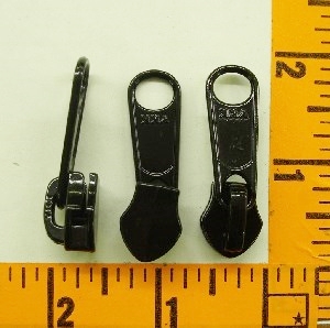 8 Coil Non Locking Single Tab Slide Blk