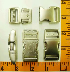 Aluminun Satin Side Release 3/4