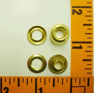 Brass Grommet #0 1/4