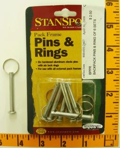 (LS) Backpacking Pins and Rings Set