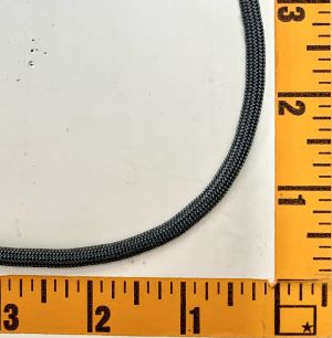 (LS) Nylon Drawcord 5/32 Charcoal Gray