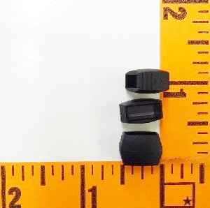 (LS) Duraflex Camera Strap Keeper 3/8 Blk