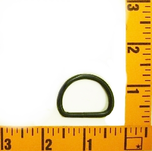 D-Ring Welded Black Oxidized 1