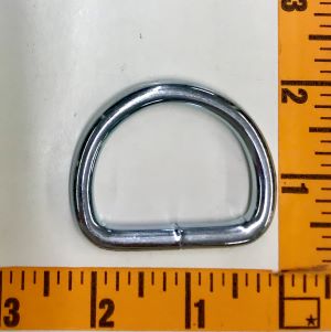D-Ring Zinc Welded 1 1/2