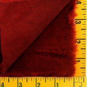 (LS) Faux Fur Red