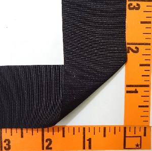 Grosgrain Ribbon Nylon 1 1/2 Blk