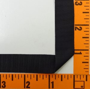 Grosgrain Ribbon Nylon 3/4 Blk