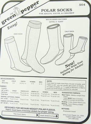 Green Pepper Polar Sox