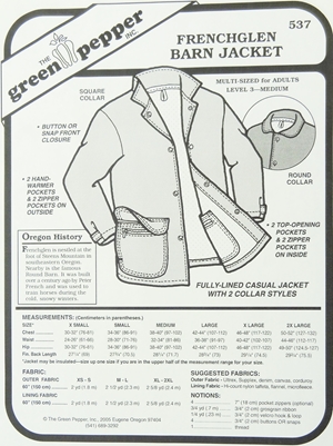 Green Pepper Frenchglen Barn Jacket
