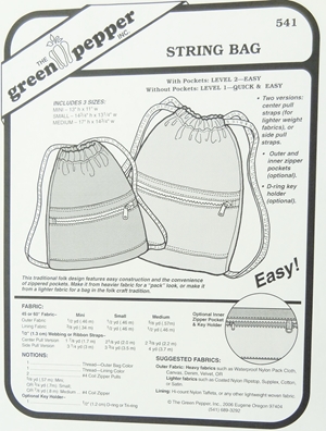 Green Pepper String Bag