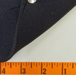 Neoprene 3mm Blk/Blk
