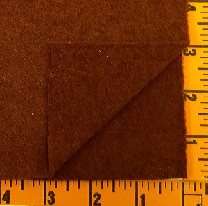 (LS) 100 Weight Polartec Burnt Amber