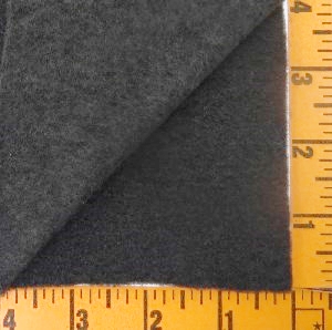 (LS) 100 Weight Polartec Coffee Brown Heather