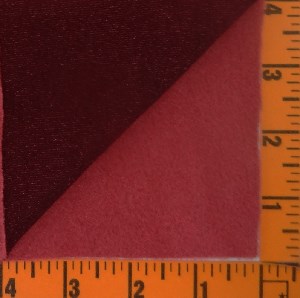 (LS) 100 Weight Polartec stretch Wine/Coral