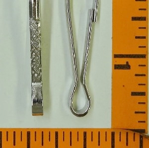 Nickel Plated Snap Hook Body Only 13/4