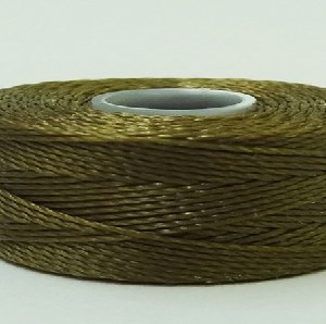 (LS) Bobbin Size A Tex 70 Khaki/Gold