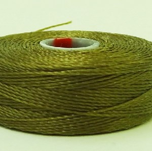 (LS) Bobbin Size M Tex 70 Khaki/Gold