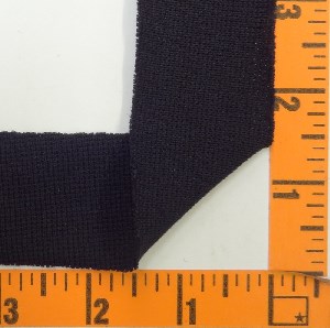 (LS) Nylon Lycra Edging Tape Blk Heavy 1 5/8