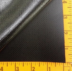 Vinyl Coated Polyester Mesh Fabric, Black 61