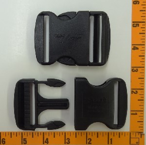 (LS) Velcro Side Release Logo Buckle 2